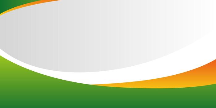 prima verde y naranja curvo resumen antecedentes con suave degradado formas vector