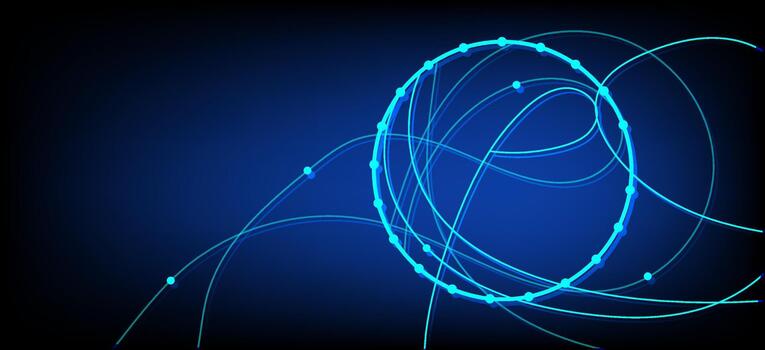 digital resumen antecedentes tecnología red conectividad concepto vector