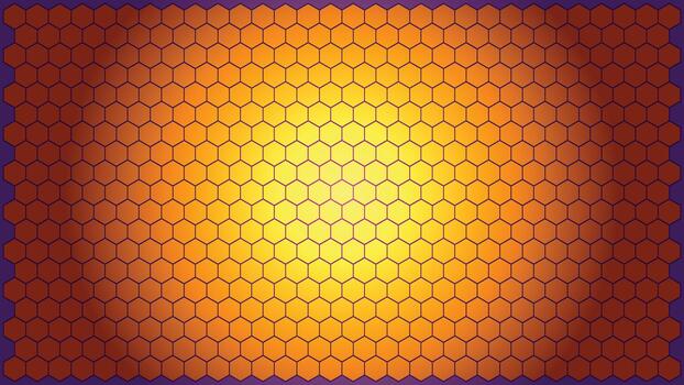 A background with a hexagonal pattern vector