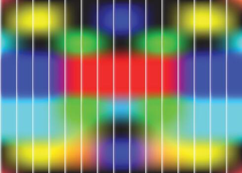 un vistoso resumen modelo con cuadrícula y líneas vector