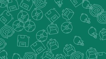 retrò Tech modello un' nostalgico viaggio attraverso Vintage ▾ tecnologia. video