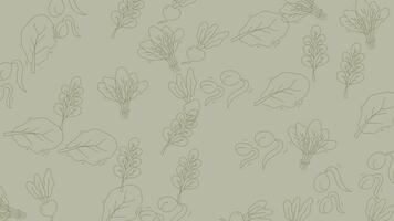 subtil botanisk textur bakgrund för design projekt och kreativ applikationer. video