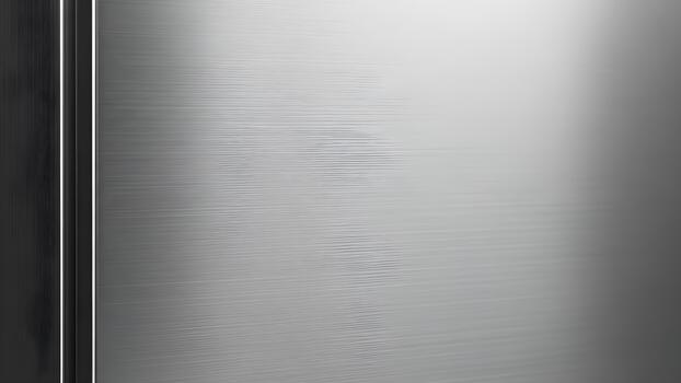 cerca arriba de un metálico superficie con un lineal modelo y algunos sombra. foto