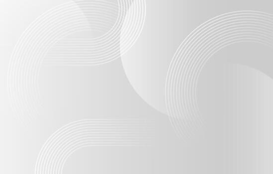 Abstract curved lines on gray background vector