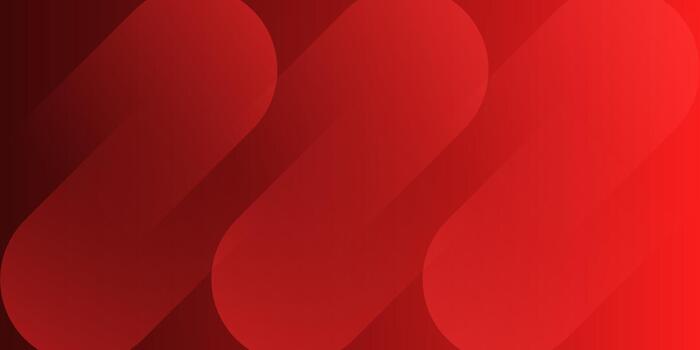 Abstract red background with smooth shapes vector
