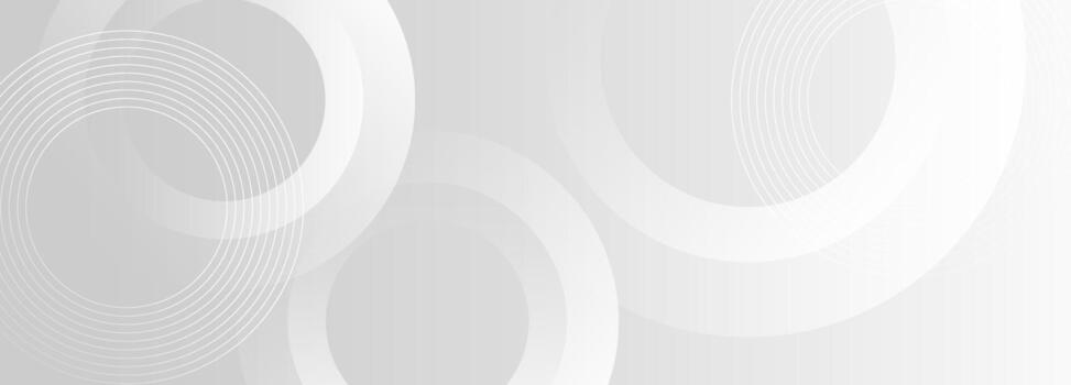 Abstract grey circular pattern background vector