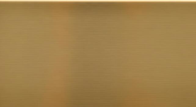 Abstract brushed brass metallic background texture with subtle horizontal lines and a warm golden hue, perfect for modern design projects photo