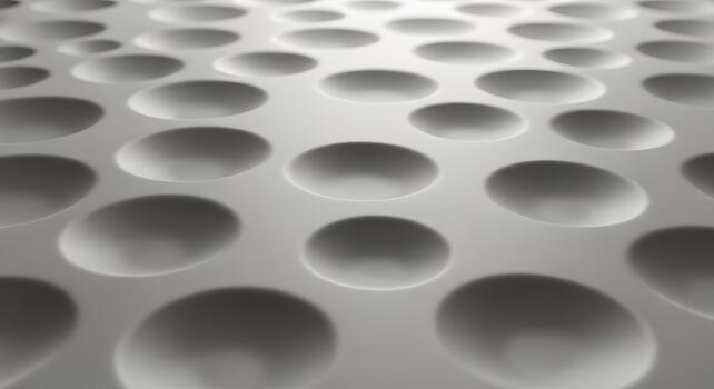 resumen 3d texturizado superficie con circular sangrías, minimalista antecedentes con suave degradado Encendiendo foto