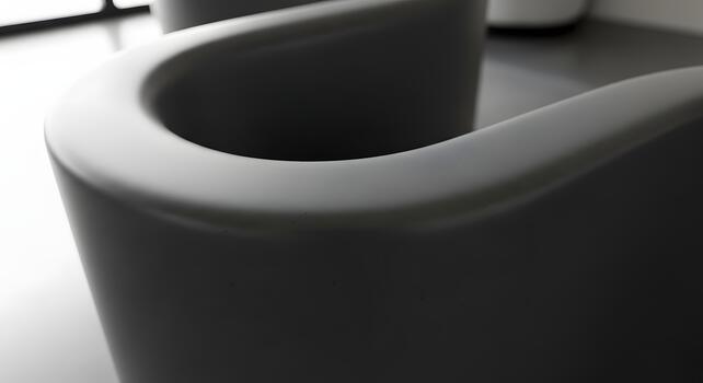 Abstract Gray Curve A Modern Design Element with Smooth Texture and Elegant Lines photo