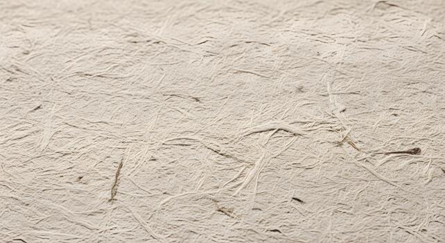 Delicate Pattern Beige Handmade Paper Texture with Embedded Fibers for Craft, Design and Backgrounds photo