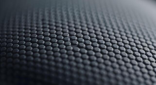 intrincado oscuro hexagonal modelo creando un sofisticado resumen textura con un superficial profundidad de campo, ofrecimiento un contemporáneo antecedentes para varios digital y impresión diseños foto