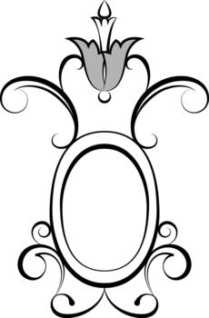 a set of hand-drawn frames, graphic elements for the design of albums and book covers, black and white drawing in retro style, drawing with decorative elements vector