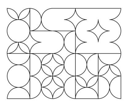 Geometric Abstract Shapes and Lines vector