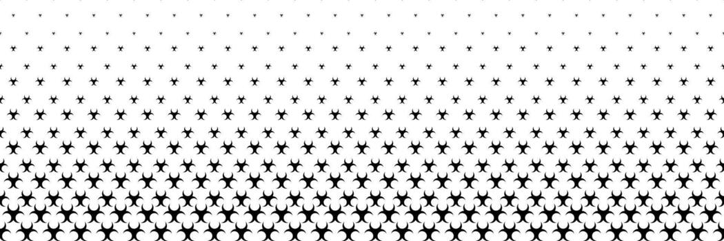 horizontal trama de semitonos de negro peligroso material firmar para modelo y antecedentes vector