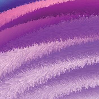 Abstract background of purple and pink fluffy texture with diagonal lines vector