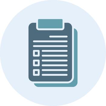 Notebook Minimal UI Element vector