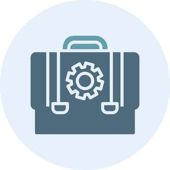 Digital Clock Flat UI Form vector