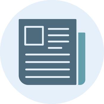 Atom Gradient Style Element vector