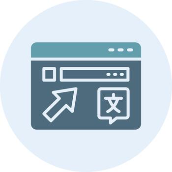 mensaje agudo línea marca vector