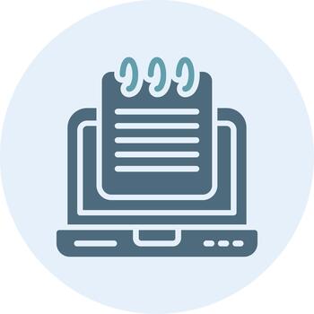 Loudspeaker Minimal UI Element vector