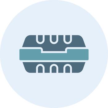 Flower Minimal UI Element vector