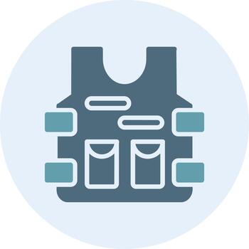 Light Bulb Abstract UI Visual vector