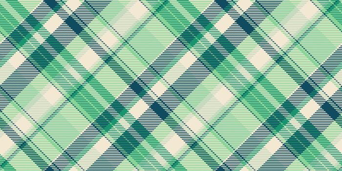 espina de pescado cheque antecedentes textil, oficial tela sin costura tartán. frio textura modelo tartán en ligero y verde colores. vector