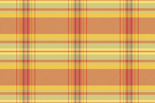 Repeatable patterns background pattern , romance textile texture tartan. Deep seamless fabric check plaid in glossy gold and red colors. vector