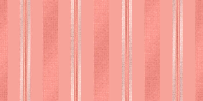 Salmon hued, fabriclike, striped background for textiles, wallpaper, or design. A classic pattern with a modern, subtle twist. Versatile and visually engaging. vector