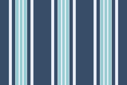 Contrast textile background pattern, outline texture vertical fabric. Path lines seamless stripe in white and blue colors. vector