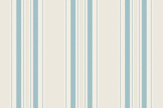 Classic striped pattern. Seamless backdrop with vertical blue lines and neutral cream base. Perfect for textiles, wallpaper, and design projects. vector
