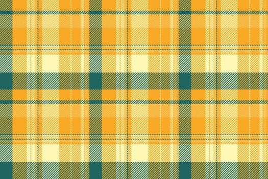 calentar y atractivo tartán modelo en amarillo, crema, y verde azulado matices clásico diseño para textiles, vestir, antecedentes, y digital proyectos necesitando textura. vector