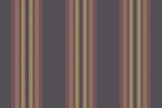 Bedding seamless texture lines, model fabric textile pattern. Rquare stripe vertical background in grey and red colors. vector