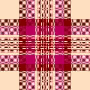 detallado pixelado tartán modelo en calentar matices representa tradicion y moderno artesanía. ideal para antecedentes, textiles, o diseño elementos. vector