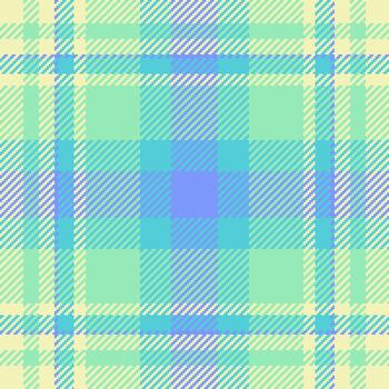 Shabby background check plaid, scrap pattern texture textile. Luxurious tartan fabric seamless in green and light colors. vector