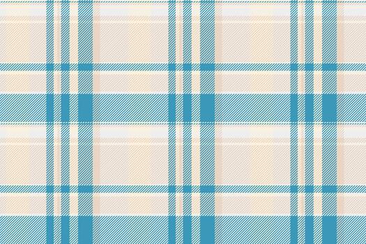 Difficult tartan textile fabric, customizable pattern check . Sixties texture seamless plaid background in light and white colors. vector