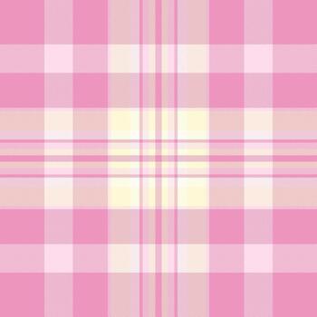 Soft pink plaid pattern, perfect for backgrounds, textiles, or design projects. Adds a touch of warmth and elegance. Versatile for various creative applications. vector