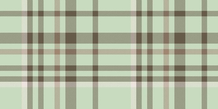 Editable background seamless pattern, delicate check textile. Fall fabric texture plaid tartan in pastel and light colors. vector