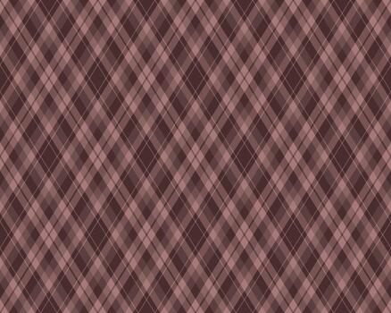 elegante diagonal tartán modelo en apagado marrones y rosas Perfecto para textil diseño, sitio web antecedentes, o agregando un toque de sofisticado textura a tu proyectos vector