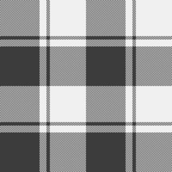 Monochrome plaid pattern. Versatile design for backgrounds, textiles, or graphic projects. Timeless and classic feel. Use for web or print design. vector