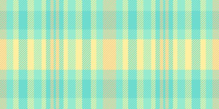 Dye background pattern check, large texture plaid fabric. Tracery textile seamless tartan in mint and teal colors. vector