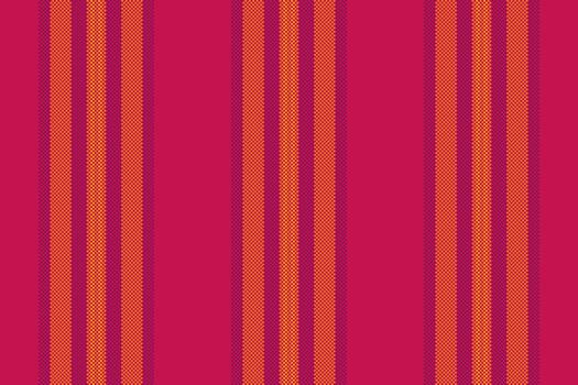 Striking vertical stripe pattern in deep red and orange hues. A visually appealing seamless textile design suitable for backgrounds, fabrics, or graphic projects. vector