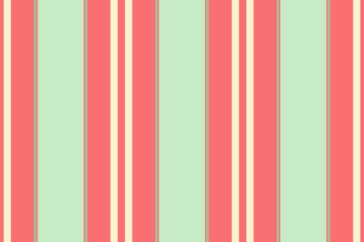 Rich stripe background lines, repeat pattern seamless. Dividing fabric textile vertical texture in red and light colors. vector