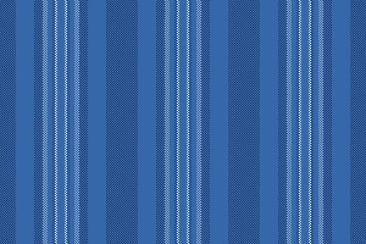 Blue striped fabric texture. Vertical lines pattern for textile design, backgrounds, or upholstery. Classic, versatile, and suitable for various projects. vector