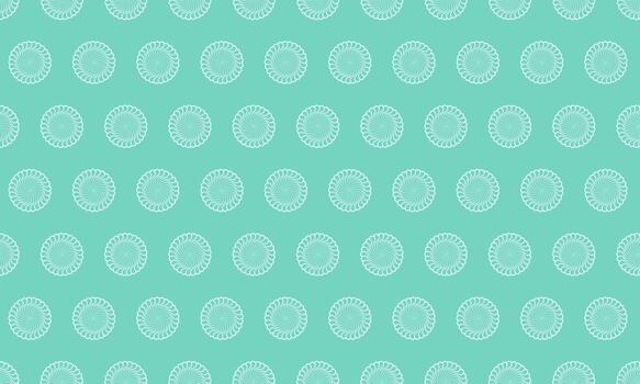 Elegant teal background with a repeating pattern of delicate white circles. Perfect for websites, packaging, or textile design, this image evokes serenity and sophistication. vector