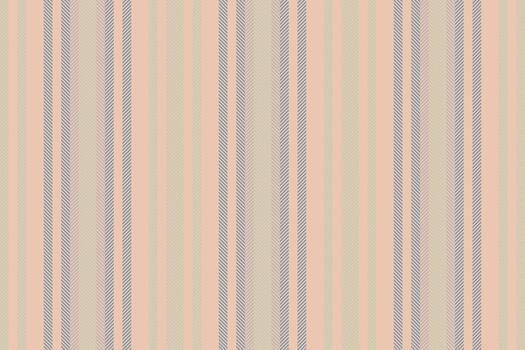 Elegant striped pattern in soft peach, beige and gray. Versatile textile design suitable for backgrounds, fabrics, stationery or web projects. Delicate texture. vector