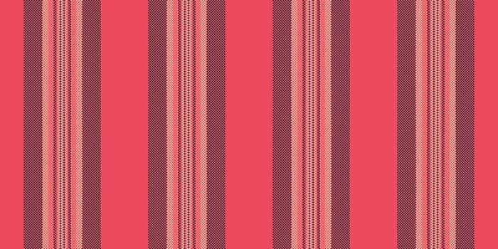 Refresh stripe vertical texture, diagonal textile fabric lines. Apartment pattern background seamless in red and dark colors. vector