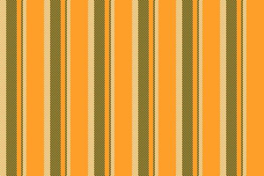 Vibrant orange striped textile pattern. Perfect for backgrounds, textiles, and adding a cheerful retro touch. Ideal for designs needing a classic yet bold visual texture. vector