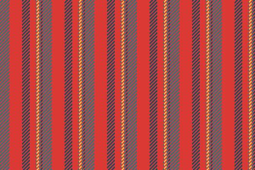 Iure pattern textile seamless, refresh background vertical fabric. Bodel stripe texture lines in red and cyan colors. vector