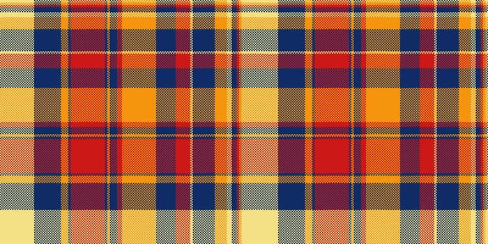 Dining pattern background tartan, azul textile fabric. Display check texture plaid seamless in blue and bright colors. vector